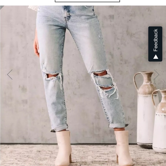 Willow &Root distressed mom jeans Buckle - Picture 12 of 12